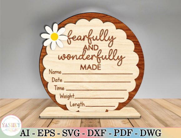 Download Baby Birth Announcement Sign Laser Cut - Announcement Collection