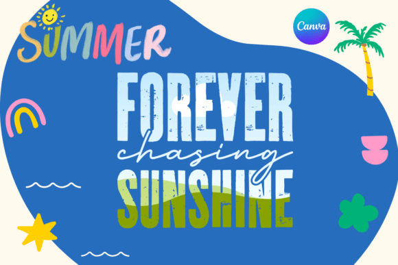 Download Forever Chasing Sunsets Summer Frame - Forever chasing sunsets Collection
